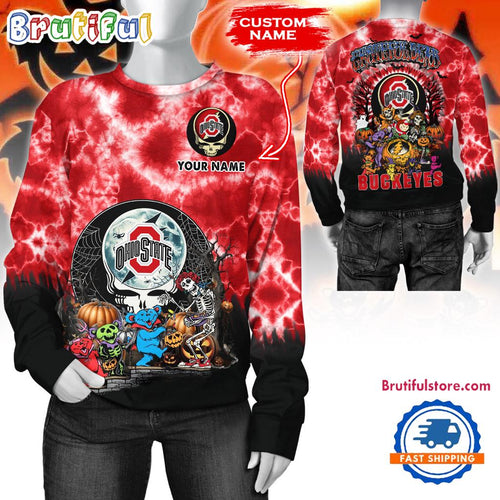NCAA Ohio State Buckeyes Special Football Halloween Limited New Sweatshirt, Hoodie, T Shirt