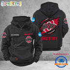 NCAA Ohio State Buckeyes Sport Team Design Logo Name Cargo Hoodie