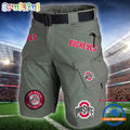 NCAA Ohio State Buckeyes Sport Team Military Tactical Shorts