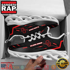 NCAA Oklahoma Sooners Custom Name Clunky Unique Design Max Soul Shoes Running Sneakers