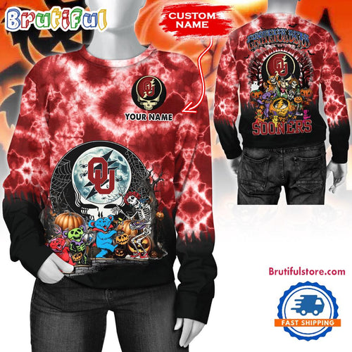 NCAA Oklahoma Sooners Special Football Halloween Limited New Sweatshirt, Hoodie, T Shirt