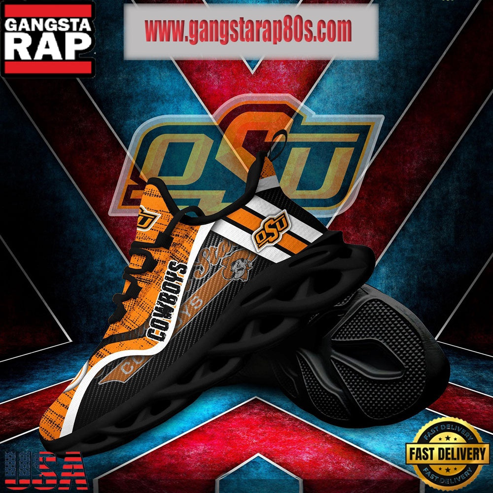 NCAA Oklahoma State Cowboys New Design Max Soul Shoes Running Sneakers