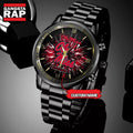 NCAA Ole Miss Rebels Football Team Logo Design Black Watch