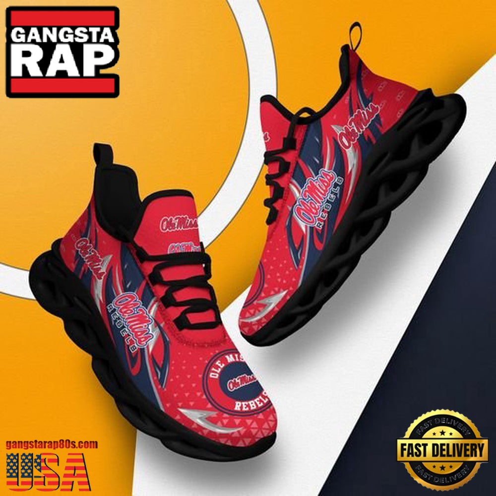 NCAA Ole Miss Rebels Max Soul Shoes Running Sneakers