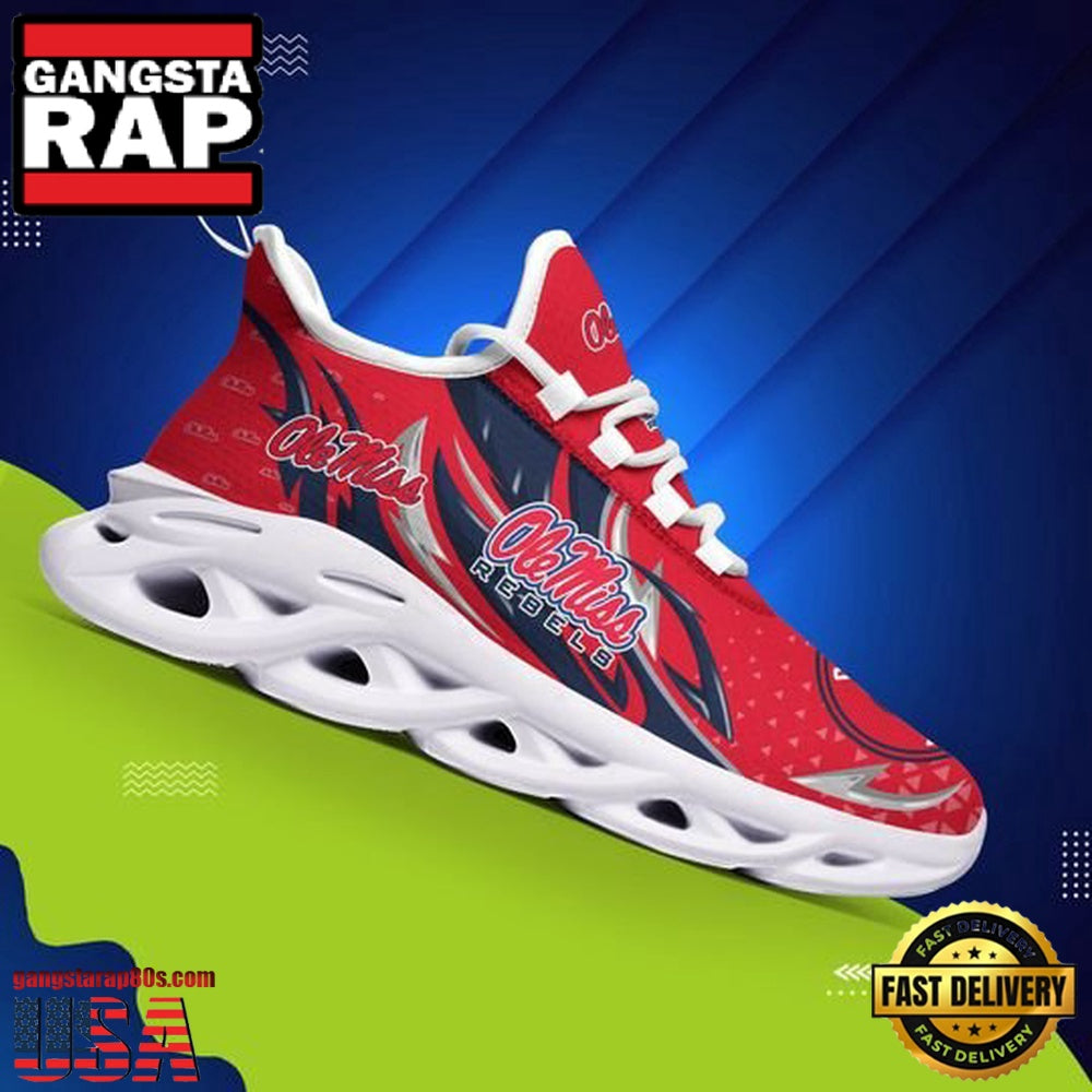 NCAA Ole Miss Rebels Max Soul Shoes Running Sneakers