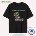 NCAA Ole Miss Rebels Special Autism Awareness It’s Ok To Be Different T-Shirt