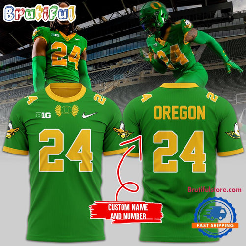 NCAA Oregon Ducks Special Gang Green Football T Shirt