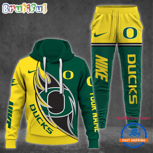 NCAA Oregon Ducks Special Sport Team Design Hoodie And Pants