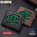 NCAA Oregon Ducks Sporty Custom Men’s Leather Wallet