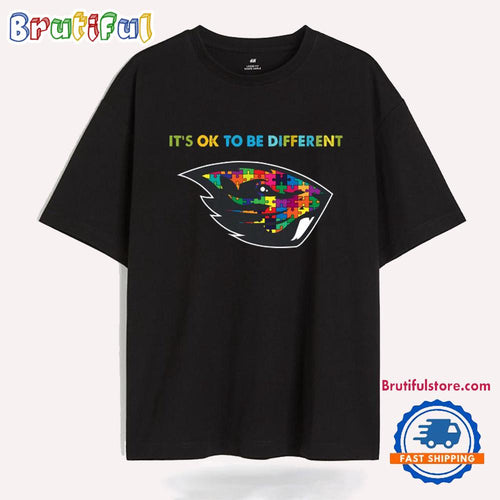 NCAA Oregon State Beavers Special Autism Awareness It’s Ok To Be Different T-Shirt