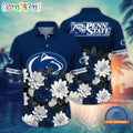 NCAA Penn State Nittany Lions Flower Tropical Summer Beach Hawaiian Shirt