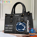 NCAA Penn State Nittany Lions Forever Not Just When We Win Leather Hand Bag