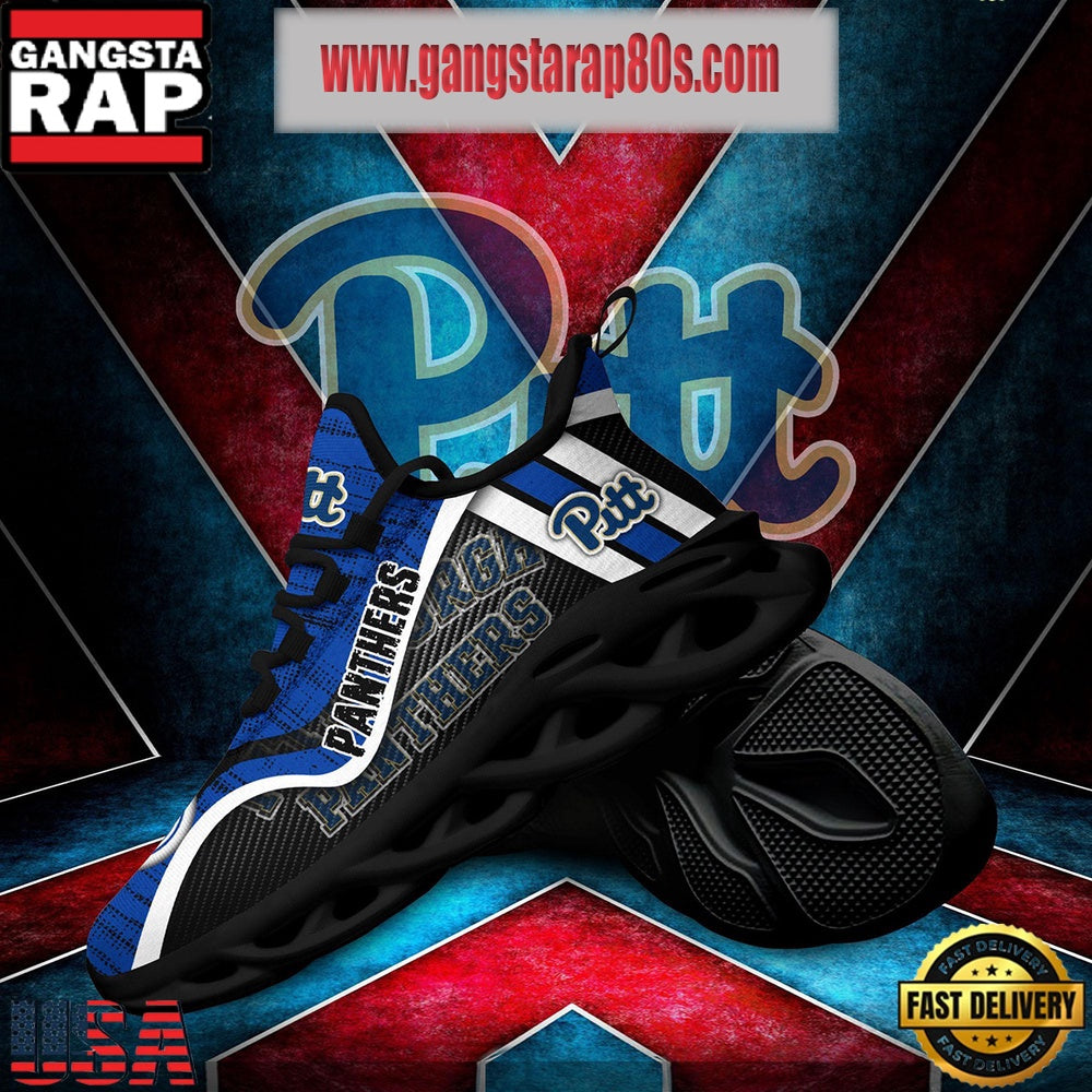 NCAA Pittsburgh Panthers New Design Max Soul Shoes Running Sneakers
