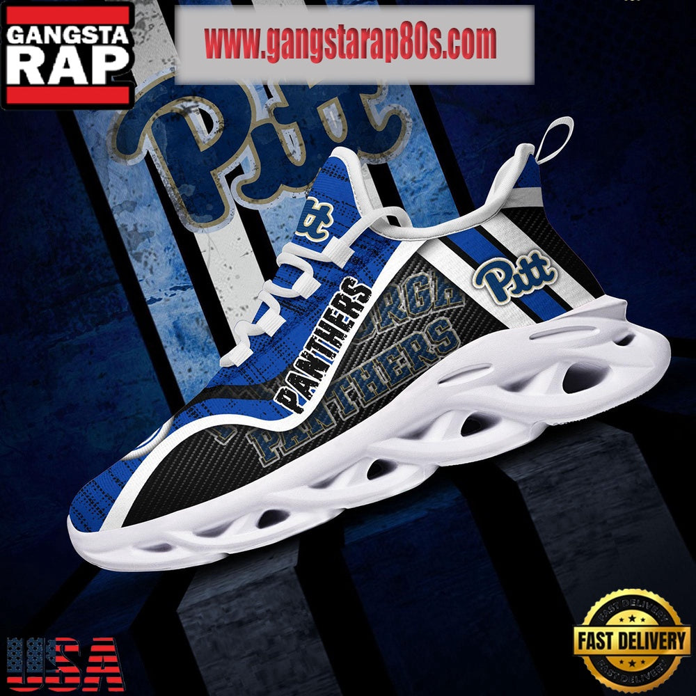 NCAA Pittsburgh Panthers New Design Max Soul Shoes Running Sneakers