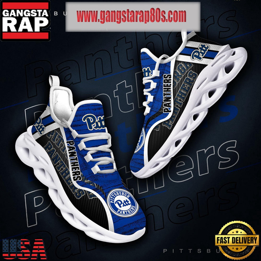 NCAA Pittsburgh Panthers New Design Max Soul Shoes Running Sneakers