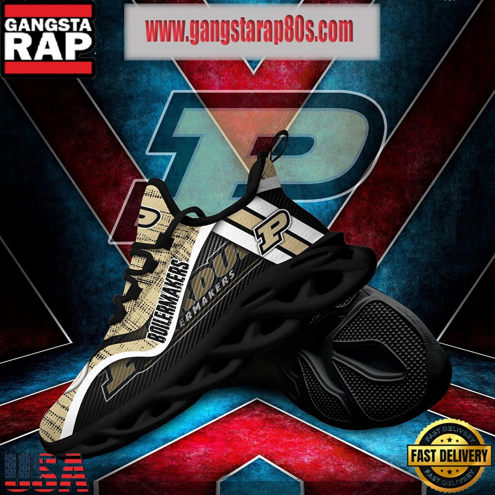 NCAA Purdue Boilermakers New Design Max Soul Shoes Running Sneakers
