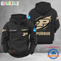 NCAA Purdue Boilermakers Sport Team Design Logo Name Cargo Hoodie