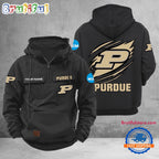 NCAA Purdue Boilermakers Sport Team Design Logo Name Cargo Hoodie