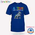NCAA Samford Bulldogs Autism Accept Understand Love T-Shirt