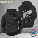 NCAA San Antonio Spurs Sport Team Design Logo Name Cargo Hoodie
