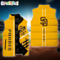 NCAA San Diego Padres Sport Team Personalized Sleeveless Down Puffer Jacket