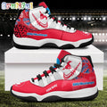 NCAA SMU Mustangs Sport Logo Team Personalized Air Jordan 11 Shoes