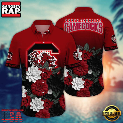 NCAA South Carolina Gamecocks Hot Summer Aloha Hawaiian Shirt Hawaiian Shirt