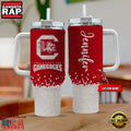 NCAA South Carolina Gamecocks Custom Name Stanley Diamond Tumbler 40oz
