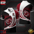 Custom Name NCAA South Carolina Gamecocks Team Polo Shirt
