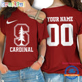 NCAA Stanford Cardinal Special Sport Team Custom Women’s One Shoulder Shirt