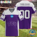 NCAA TCU Horned Frogs Sport Team New Season Personalized Football Jersey