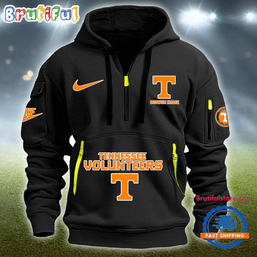 NCAA Tennessee Volunteers Heavy Hoodie, Sporty Quarter Zip Hoodie