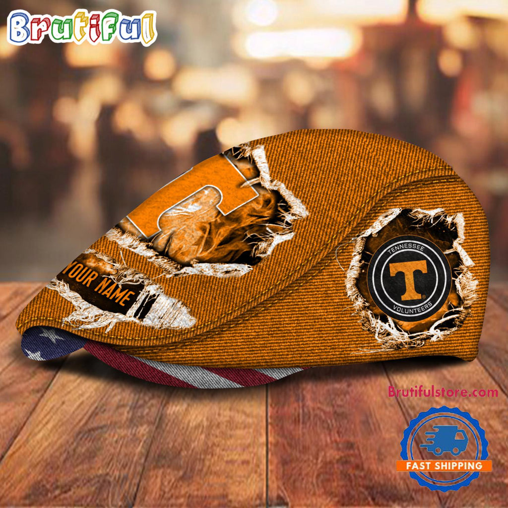 NCAA Tennessee Volunteers Sport Team Design Jeff Cap