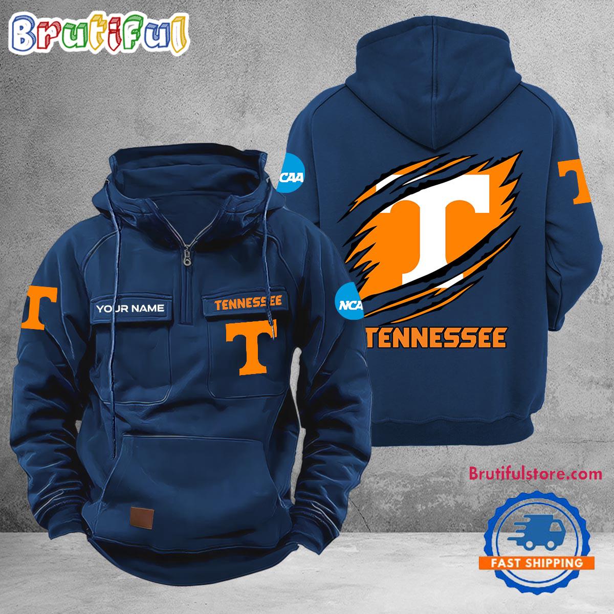 NCAA Tennessee Volunteers Sport Team Design Logo Name Cargo Hoodie