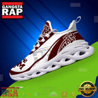 NCAA Texas A&M Aggies Football Clunky Unique Design Max Soul Shoes Running Sneakers