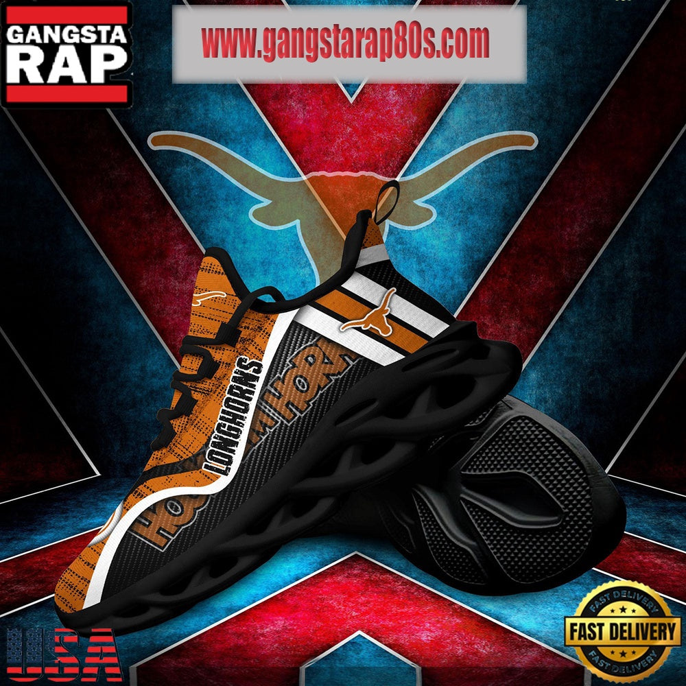 NCAA Texas Longhorns New Design Max Soul Shoes Running Sneakers