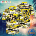 NCAA UCF Knights Flower Design Summer Beach Aloha Hawaiian Shirt