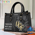 NCAA UCF Knights Forever Not Just When We Win Leather Hand Bag