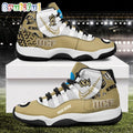 NCAA UCF Knights Sport Logo Team Personalized Air Jordan 11 Shoes