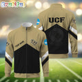 NCAA UCF Knights Sport Logo Team Personalized Standing Neck Zipper Jacket