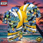NCAA Ucla Bruins Flower Hawaiian Shirt Outfit 3D Shirt, Ucla Bruins Holiday Gifts