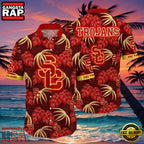 NCAA Usc Trojans Flower Hawaiian Shirt Outfit 3D Shirt, Personalized Usc Trojans Gifts