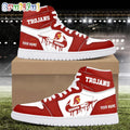 NCAA USC Trojans Sport Team Personalized Air Jordan 1 Hightop Shoes