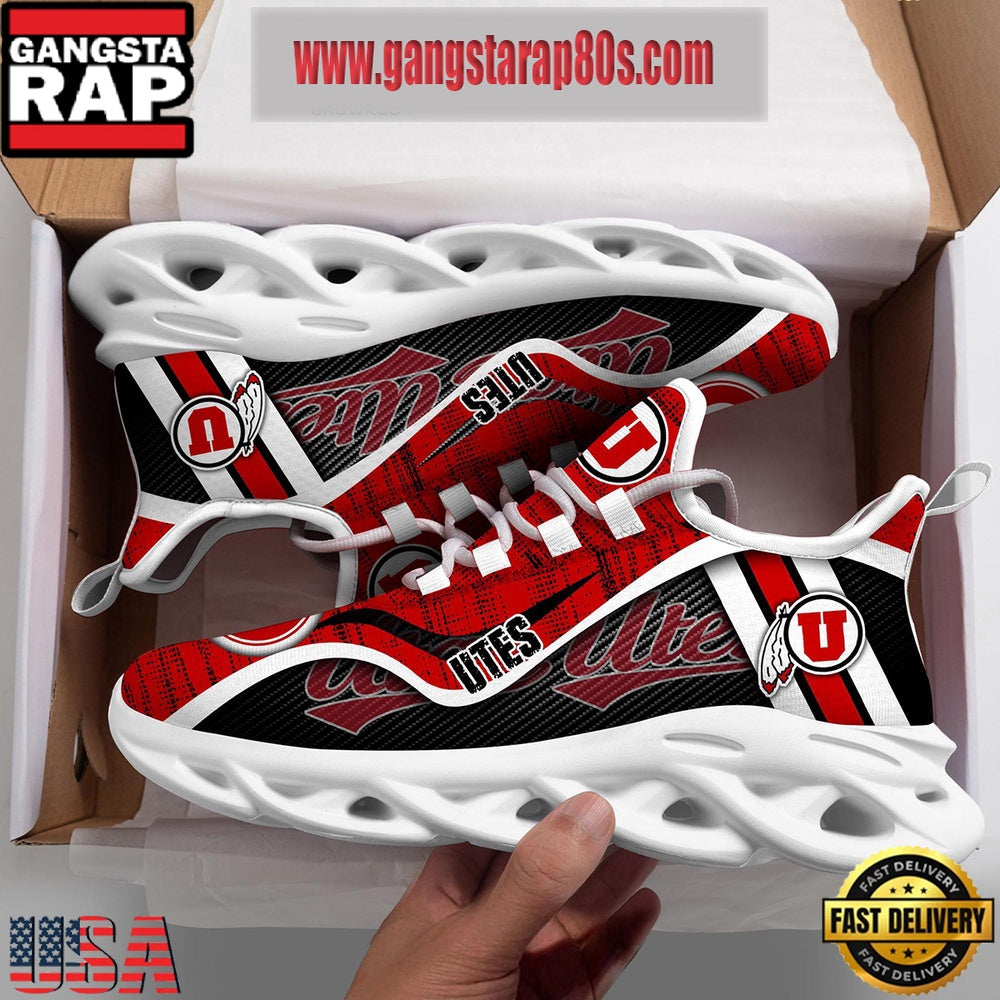 NCAA Utah Utes New Design Max Soul Shoes Running Sneakers