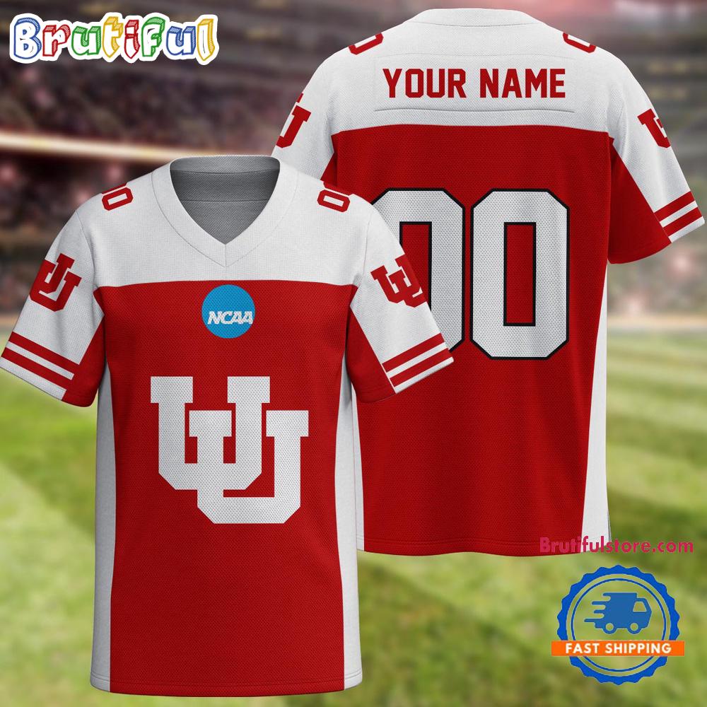 NCAA Utah Utes Sport Team New Season Personalized Football Jersey