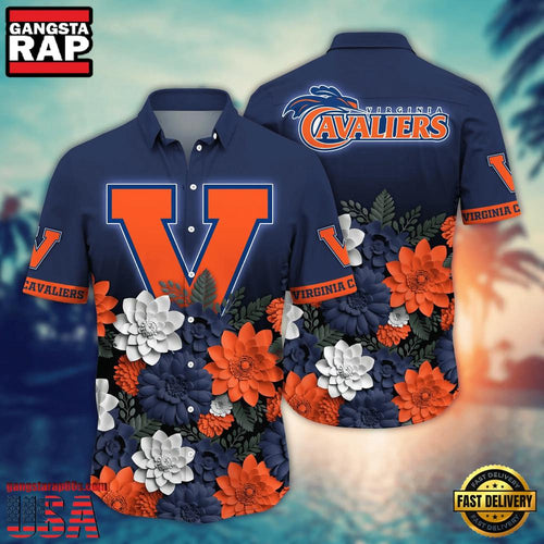 NCAA Virginia Cavaliers Hot Summer Aloha Hawaiian Shirt Hawaiian Shirt