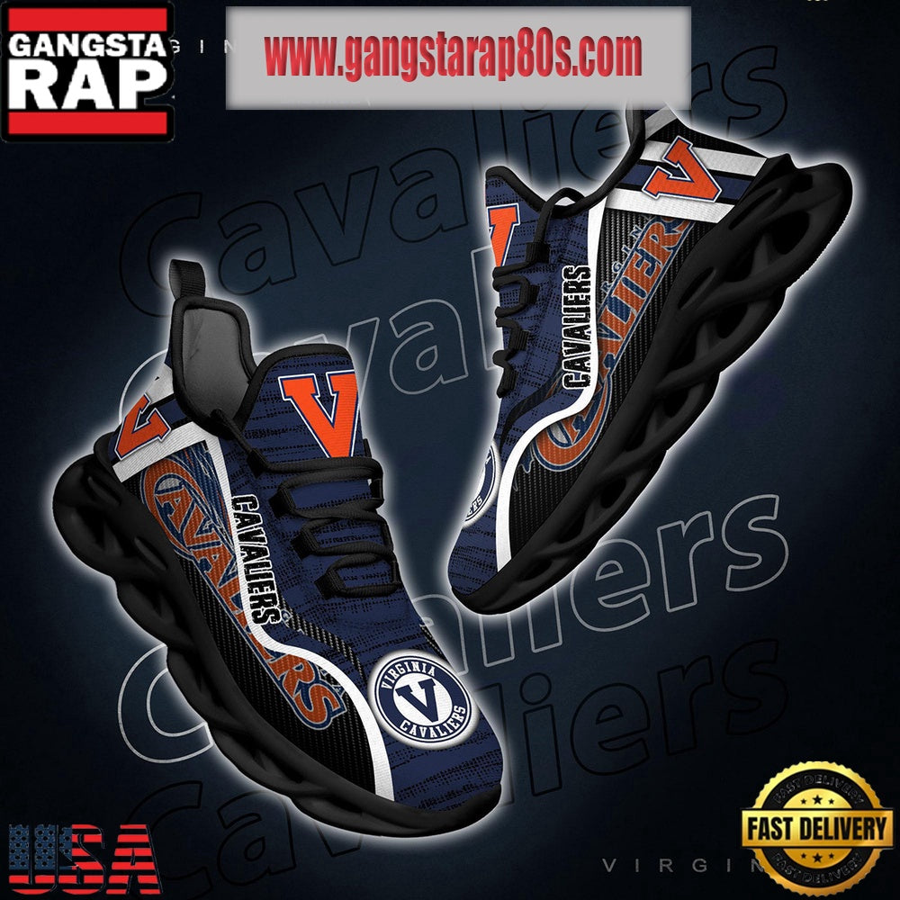 NCAA Virginia Cavaliers New Design Max Soul Shoes Running Sneakers
