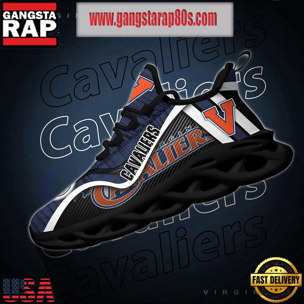 NCAA Virginia Cavaliers New Design Max Soul Shoes Running Sneakers