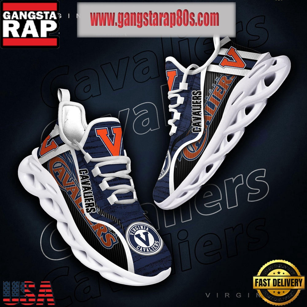 NCAA Virginia Cavaliers New Design Max Soul Shoes Running Sneakers
