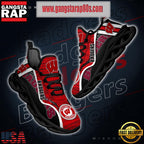 NCAA Wisconsin Badgers New Design Max Soul Shoes Running Sneakers
